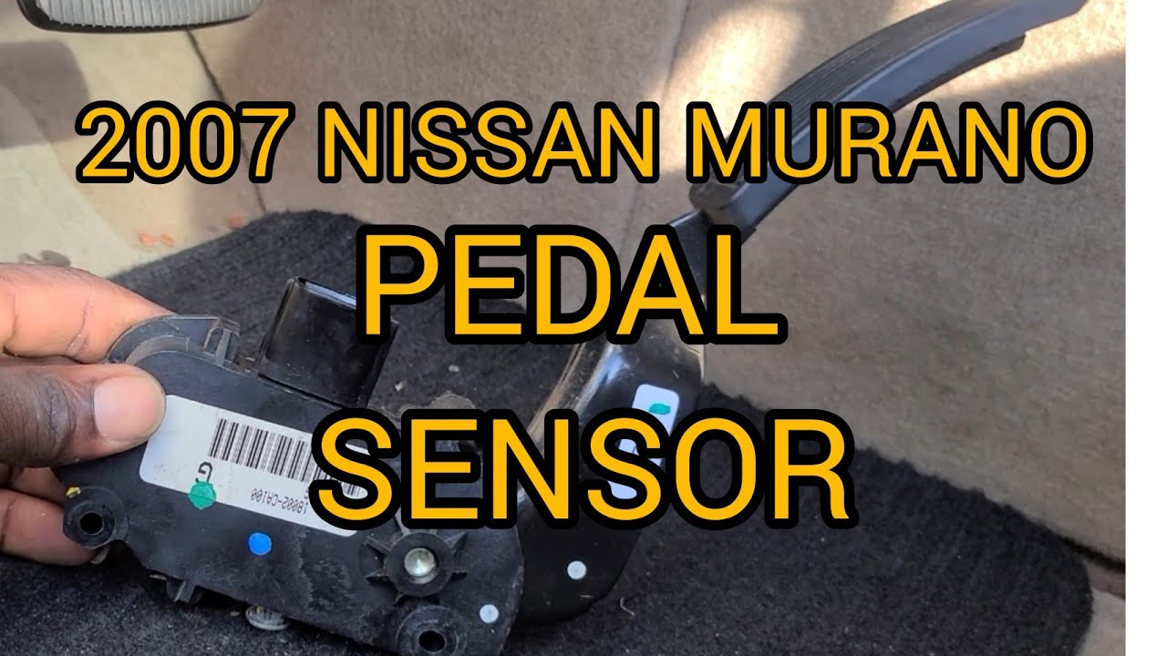 Accelerator Pedal Position (APP) Sensor  -2007 Nissan Murano