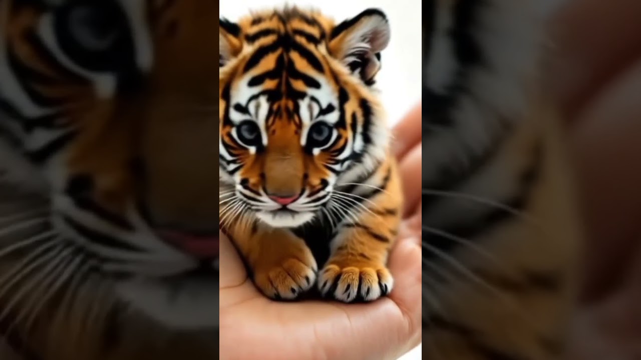 cute tiger cub