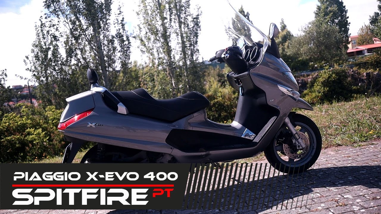 Piaggio Xevo 400 ★ Review & TestRide ★🔥🔴 - PORTUGUES 💯✅