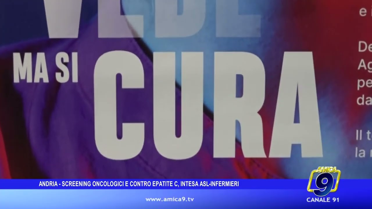 Andria &ndash; Screening oncologici e contro epatite C, intesa Asl-Infermieri