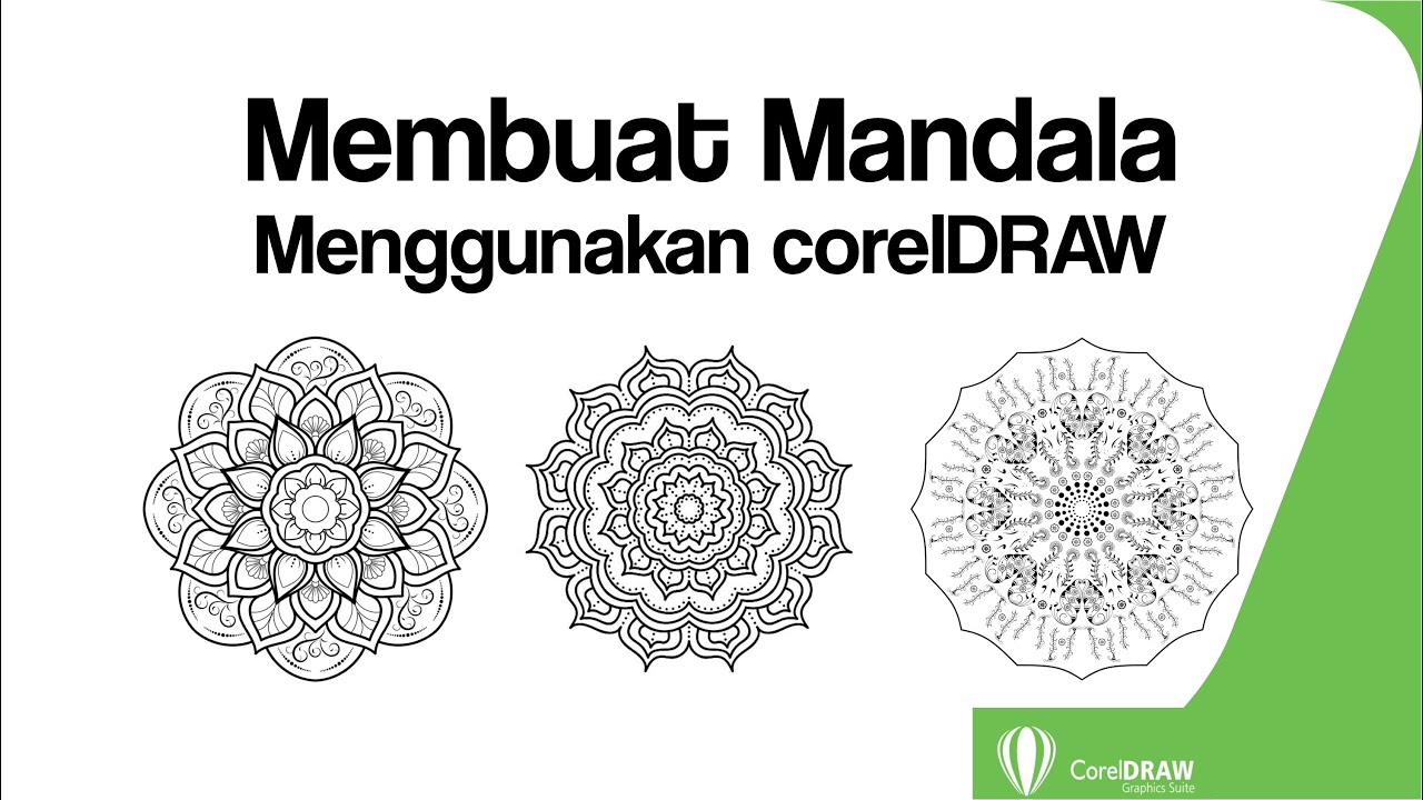 Mudah dan Cepat Membuat Mandala di corelDRAW