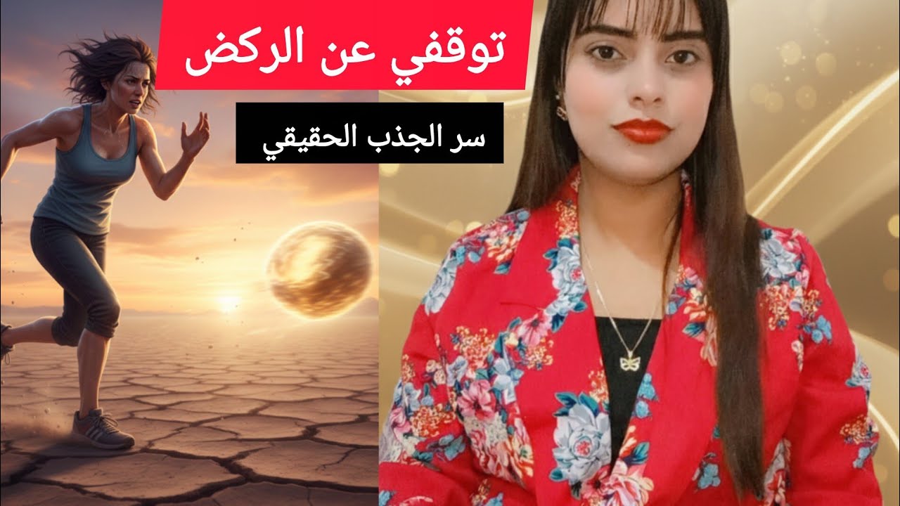 لماذا تهرب منكِ الأهداف؟| السر للتحول من المطاردة إلى الجذب 💎