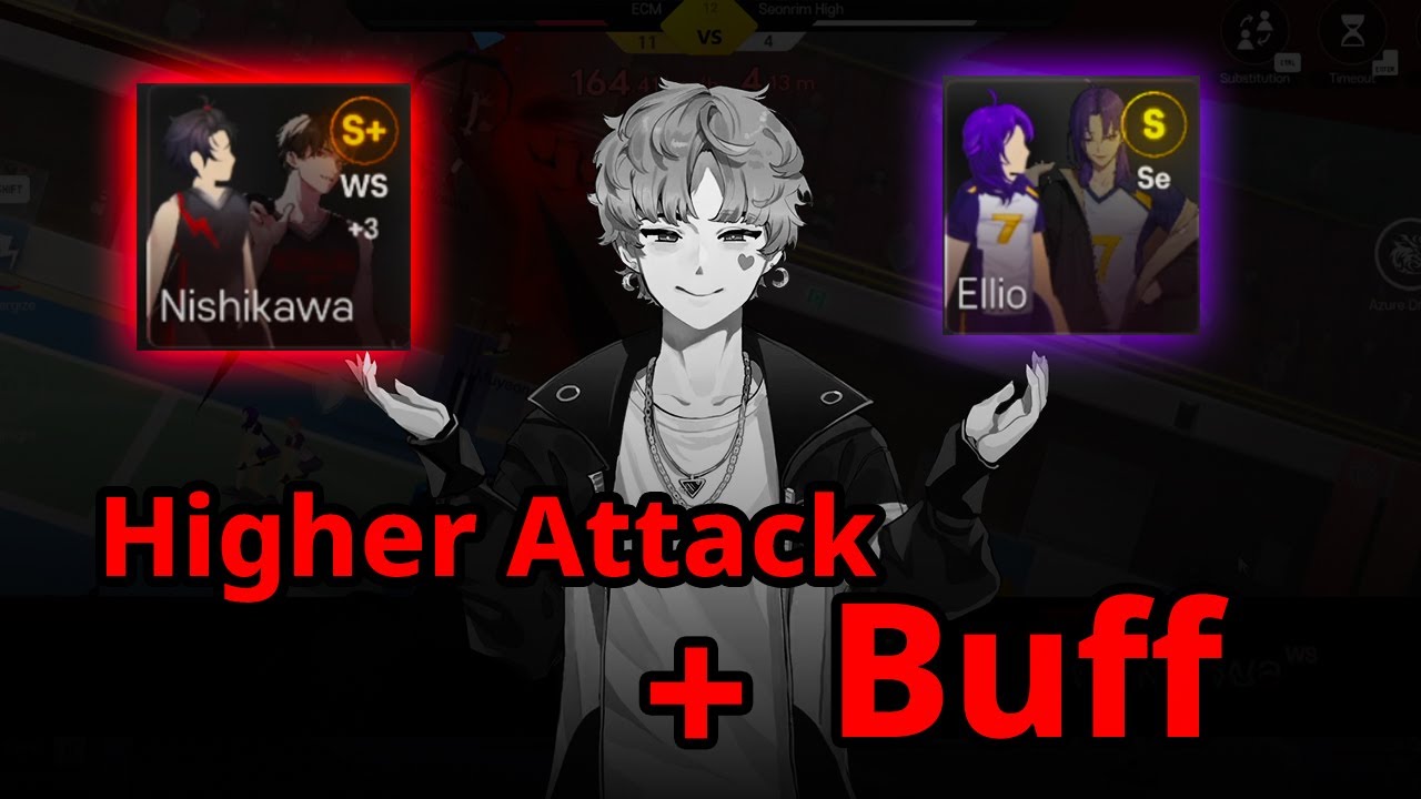 Build Higher Attack + Buff with Nishikawa - The spike cross Volleyball
