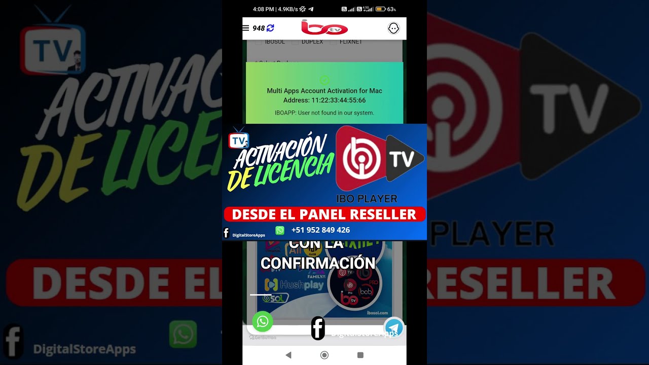 COMO ACTIVAR IBO PLAYER DESDE EL PANEL RESELLER / HOW TO ACTIVATE AN IBO PLAYER LICENSE 2024