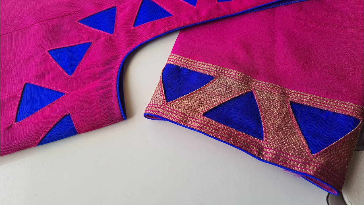 design no 1061. Step-by-Step Tutorial on How to Sew a Blouse Neck Design