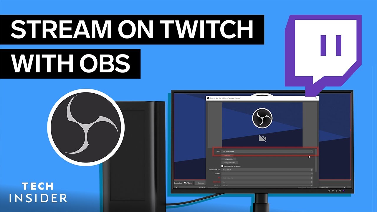 Как транслировать на Twitch с помощью OBS