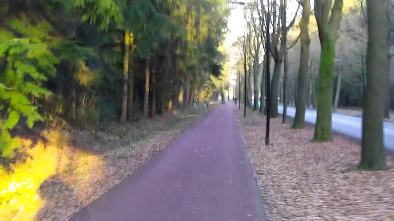 Efficient cycling through design: Non-stop bicycle ride from village to city centre