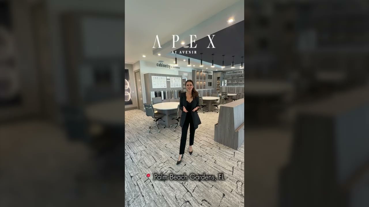 Tour the Design Center at APEX at Avenir in Palm Beach Gardens