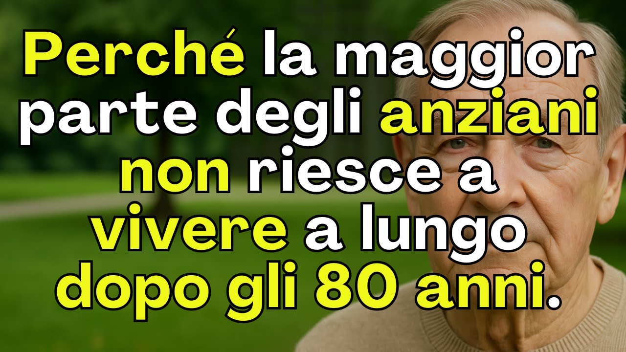 Perch&eacute; Molti Non Riescono a Vivere a Lungo Dopo Gli 80: I 5 Segnali Che Accorciano La Vita