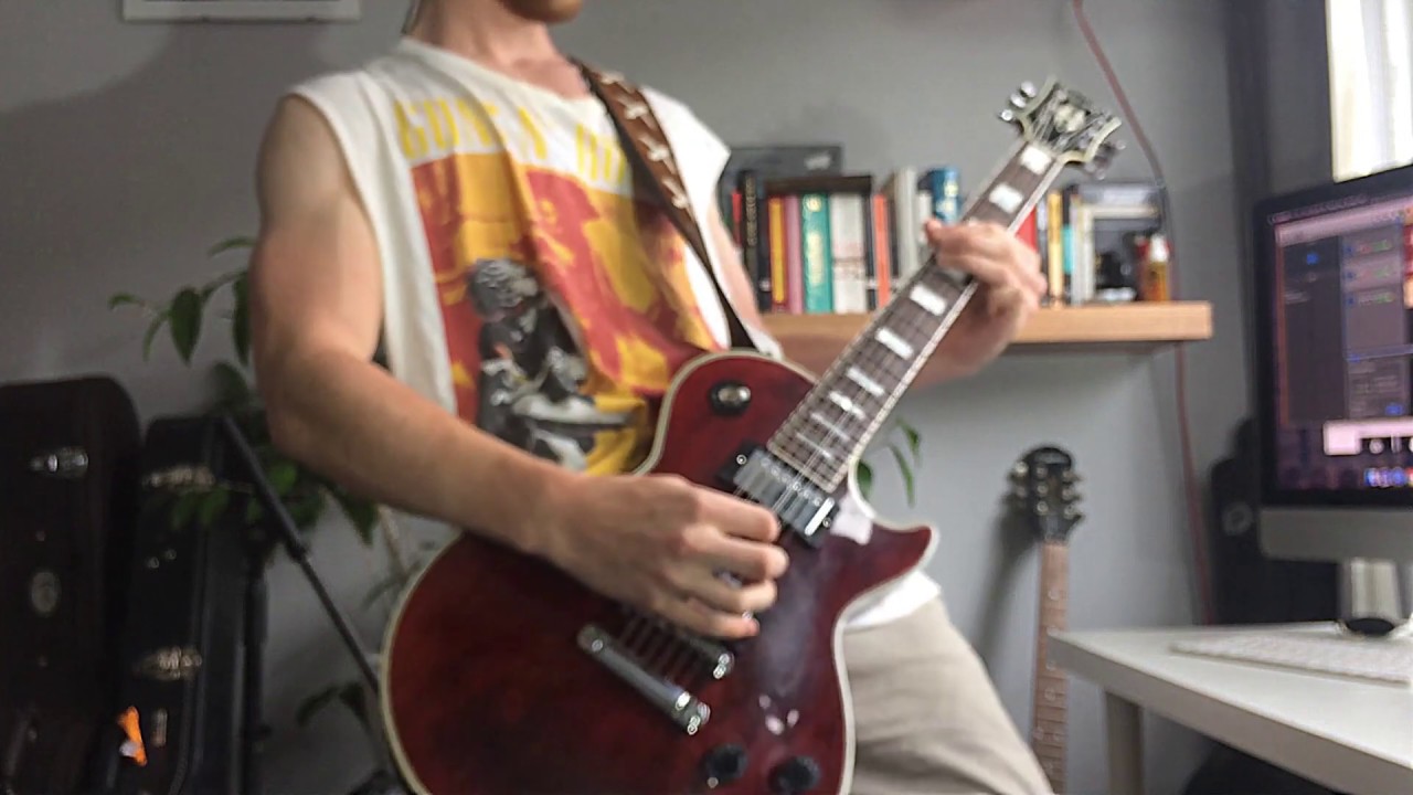 Sick Again '77 Style - Led Zeppelin Full Guitar Cover Improv Solo