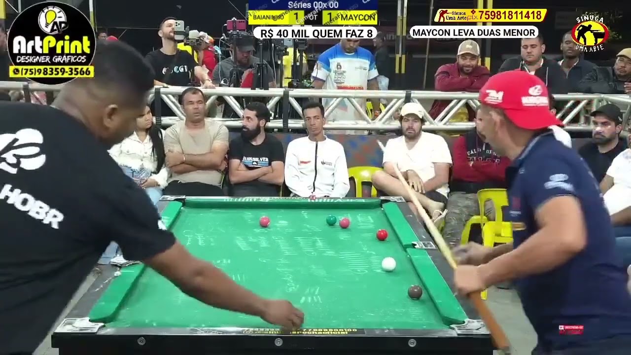O Dia Que Baianinho desacreditou do Maycon e deu duas menor