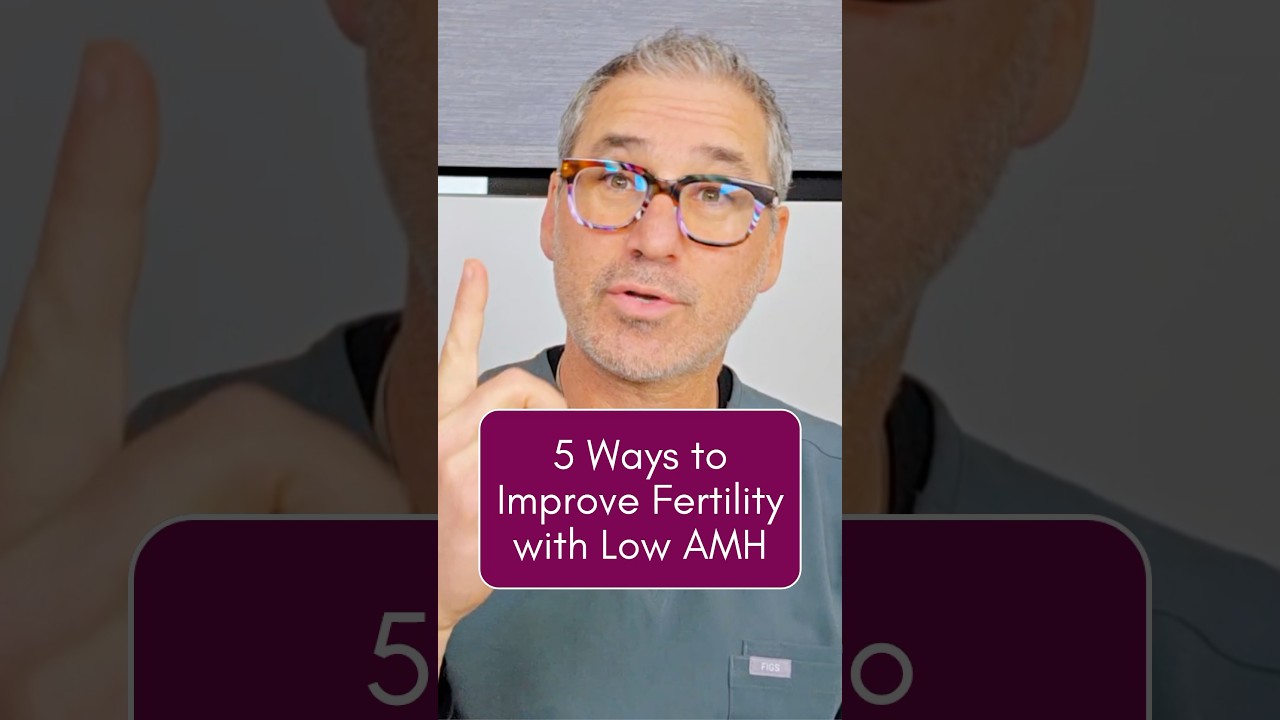 5 Natural Alternatives to IVF for Low AMH #fertilitytv #LowAMH #ImproveEggQuality #NaturalFertility
