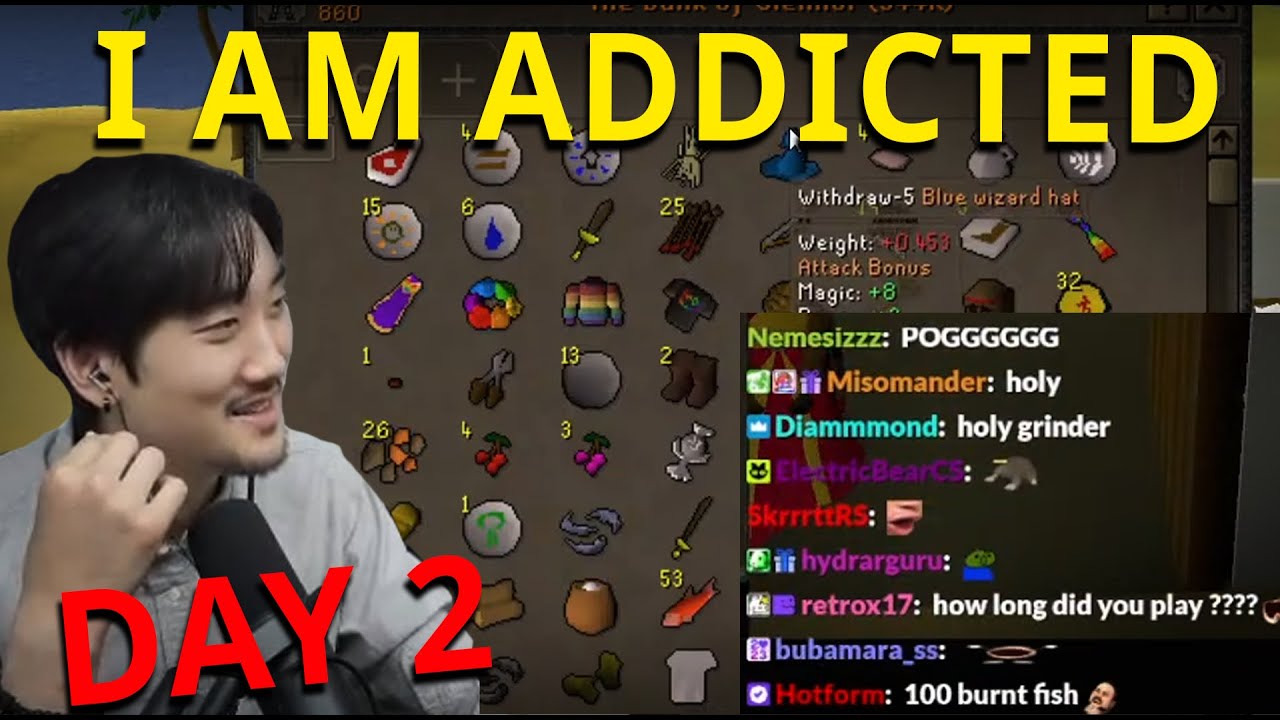 WoW player Tries Old School Runescape Day 2