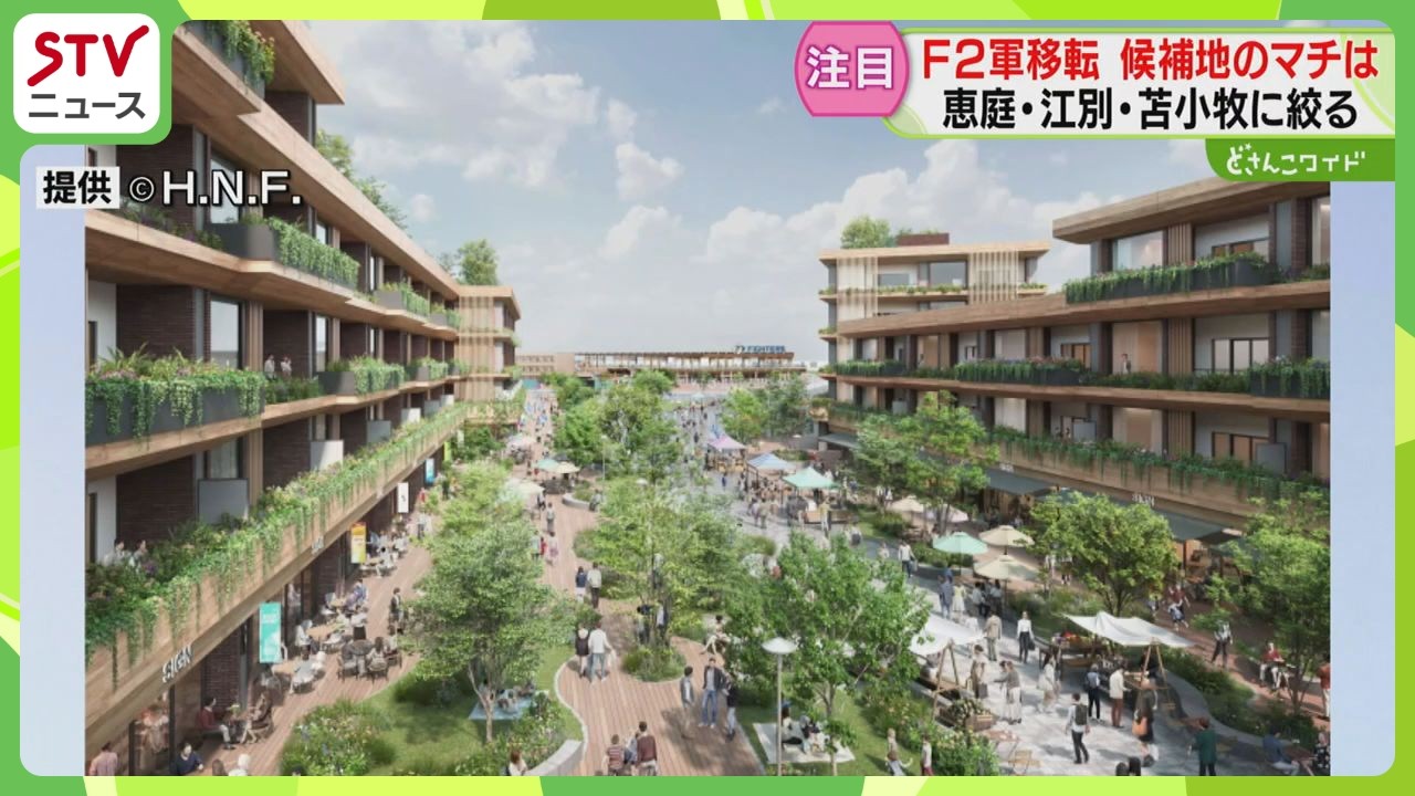「大きな一歩」候補に残った３都市“喜びの声”　６月までに決まる見通し　ファイターズ２軍移転