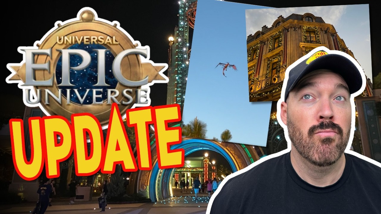 Epic Universe Update: Dragons Flying Again, Epic Expansions Confirmed, Christmas Decorations & More!
