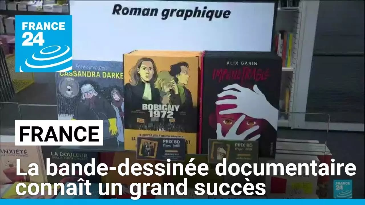 France : la bande-dessinée documentaire connaît un grand succès • FRANCE 24