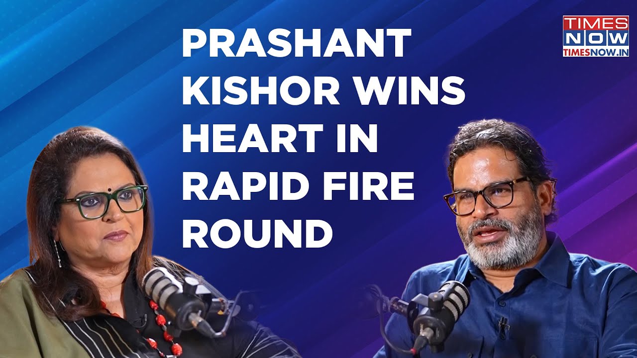 Prashant Kishor Stuns In Rapid Fire Round, Wins Heart WithBold Answers On Modi, Rahul, Bihar & More