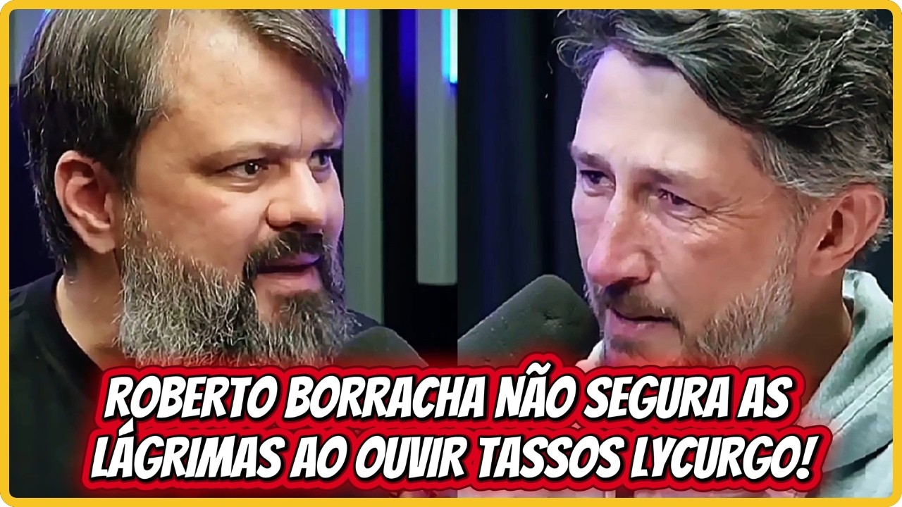 TASSOS LYCURGO TOCA O CORAÇÃO DE ROBERTO BORRACHA — MOMENTO INESQUECÍVEL!