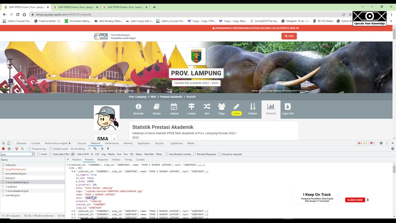 Scraping PPDB Lampung dg Ruby #1