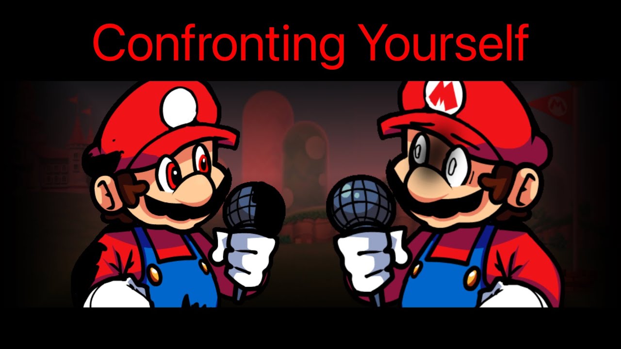 CONFRONTING YOURSELF BUT Mario And Oiram SING IT (Friday Night Funkin) (900 Subscribers Special)
