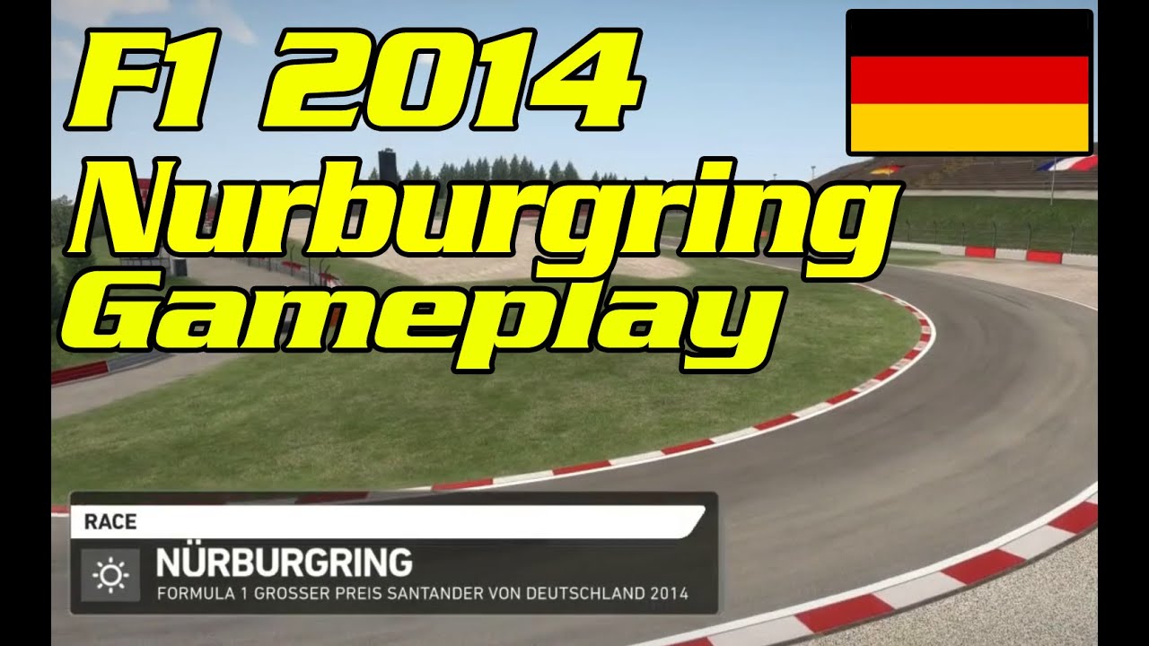 F1 2014 PC Mod Showcase:- Nurburgring Circuit (German Grand Prix)
