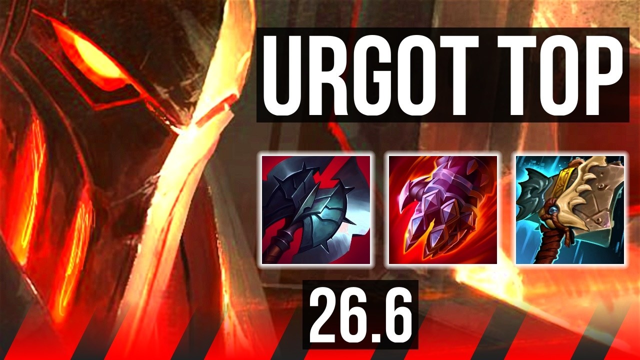 URGOT vs SETT (TOP) | 52K damage | KR Master | 26.6