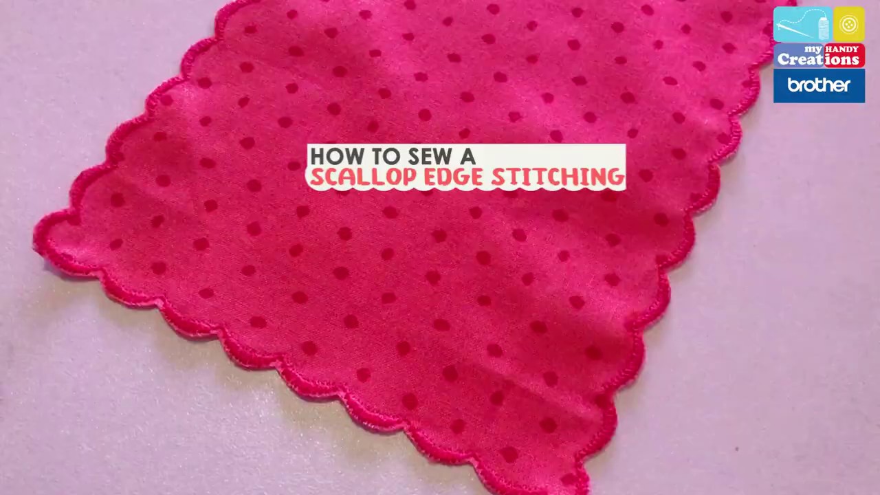 [TUTORIAL] How To Sew A Scallop Edge Stitching