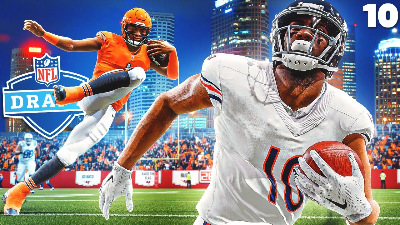 The First 100 Speed Player in NFL Draft History! Chicago Bears Franchise 10