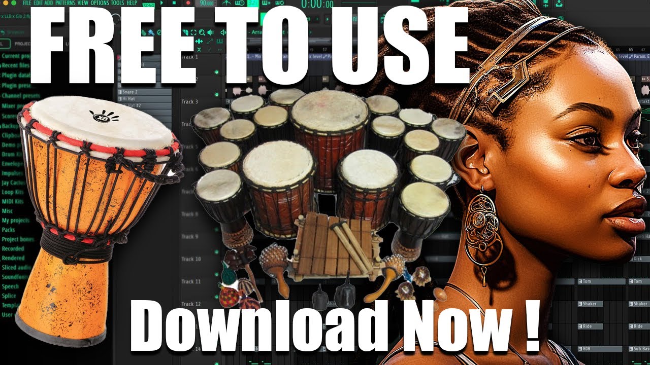 [FREE DOWNLOAD] Afrobeat Loop Kit/Sample pack (40+ Royalty Free Samples) - 