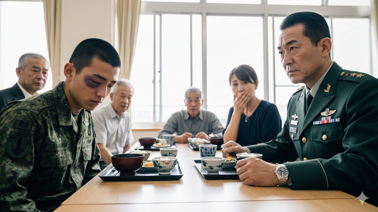 痣だらけの甥の顔。隠された部隊の闇。陸将の伯父が激怒、一本の電話が組織を震撼させる。