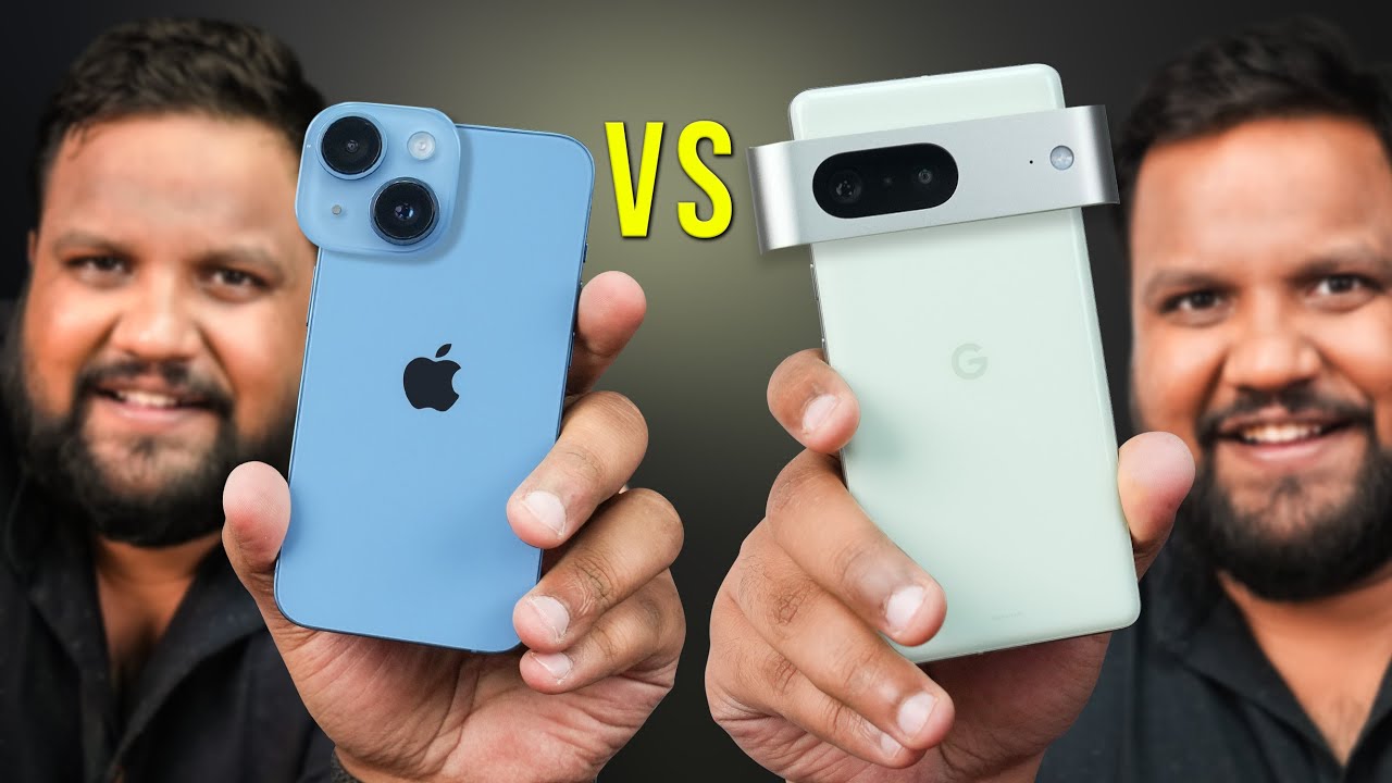 Сравнение камер Pixel 7 и iPhone 14 — битва флагманов!