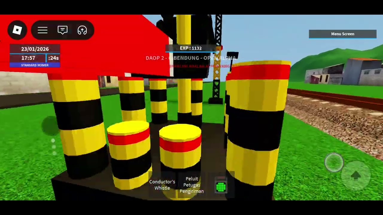 ROBLOX AKU MENJADI PETUGAS STASIUN 