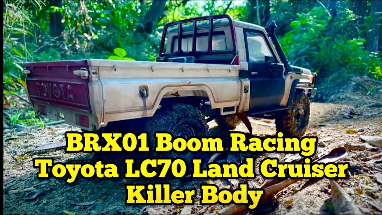 1/10 Scale BRX01 Boon Racing LC70 Land Cruiser Killer Body 4x4 Off-road RC Crawler Extreme
