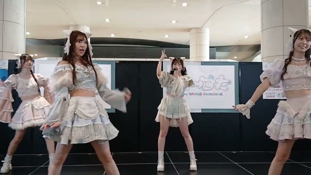 わーすた　Sweet Fancy Chu-n / アレグロめいてるランナップ　2025.8.17　リリイベ　1部　汐留シオサイト地下通路特設スペース