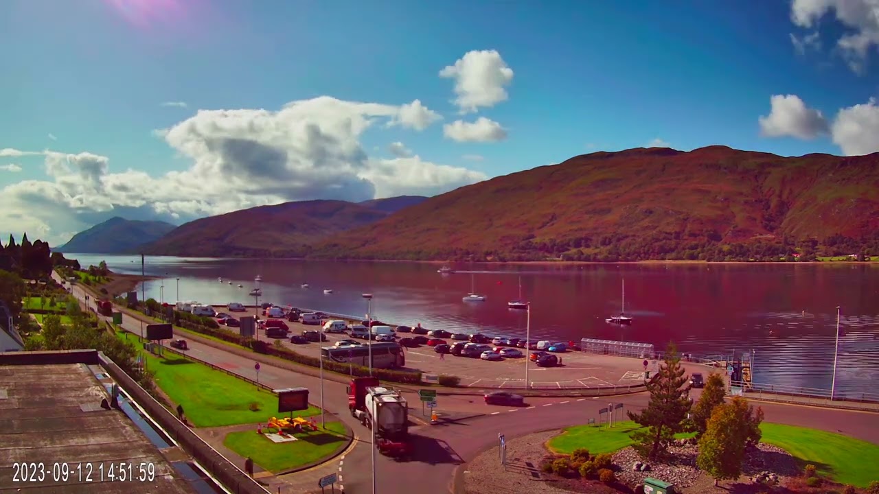 [Timelapse] 12 September 2023 | Weather in Fort William