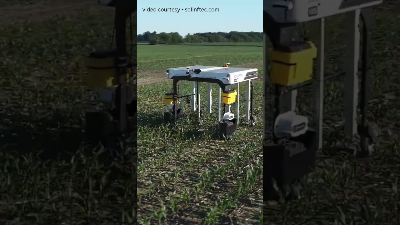 Ecco come questo robot rende l'irrorazione delle colture pi&ugrave; sicura, veloce e intelligente! 💥