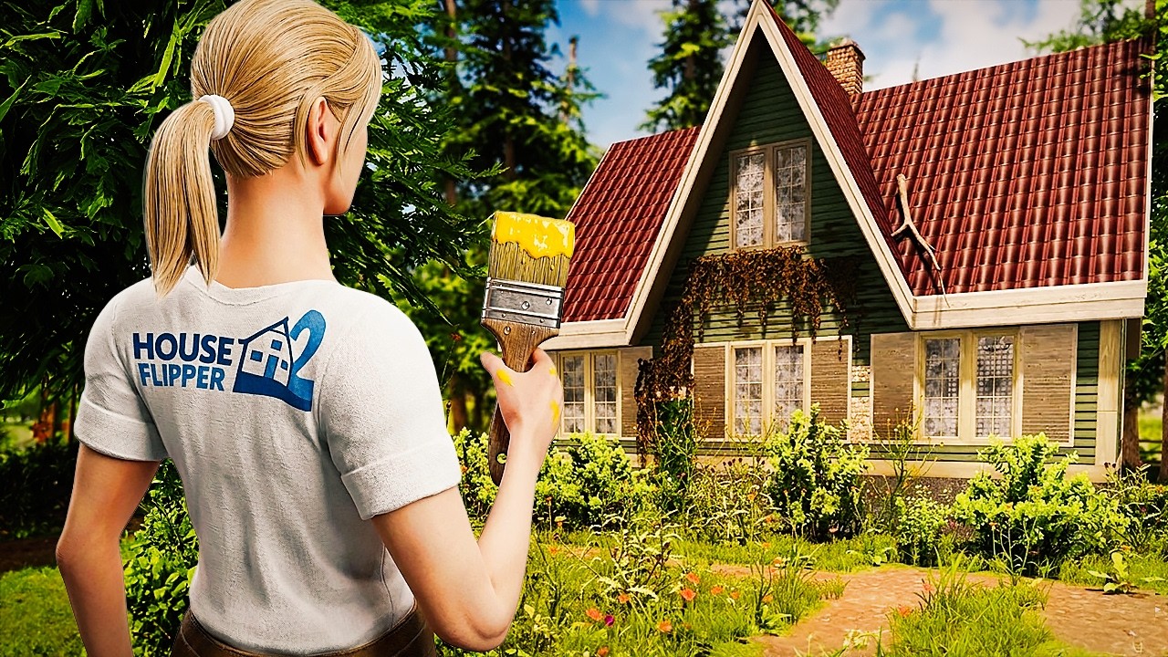 🧛 Ремонт лесного дома вампиров с секретами | House Flipper 2 с Олегом Брейном