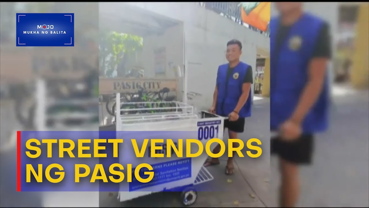 Street vendors sa Pasig, rehistrado na sa LGU | Mukha ng Balita