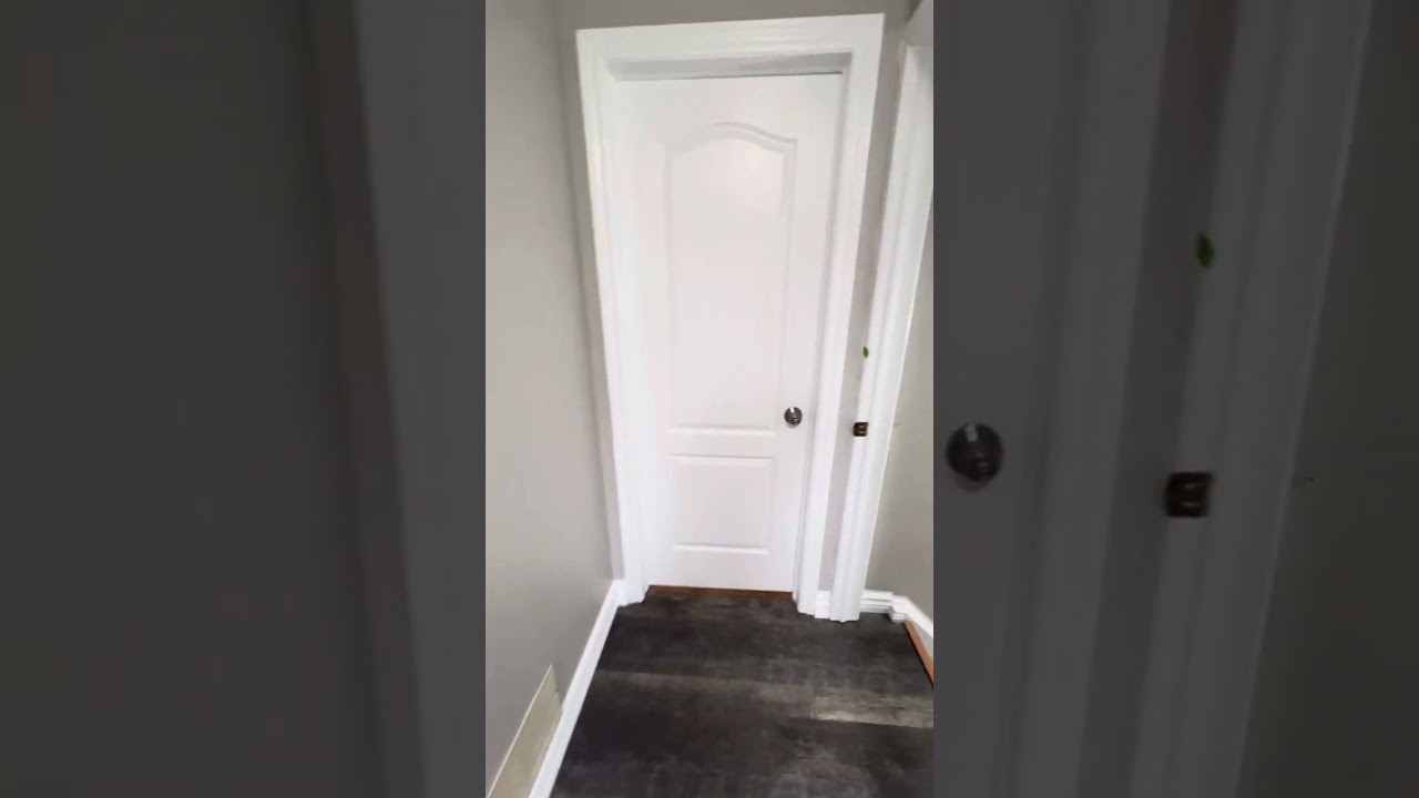 Back half of detached house for rent
