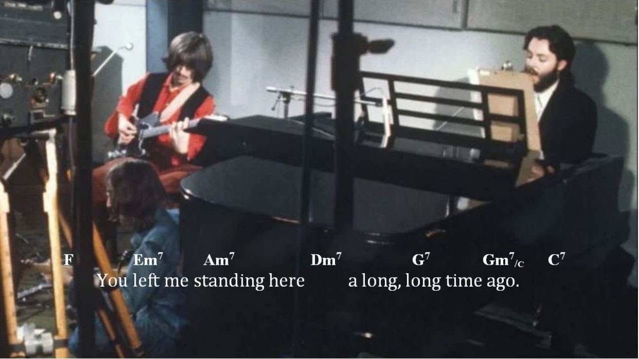 Chords for The Long And Winding Road (The Beatles)