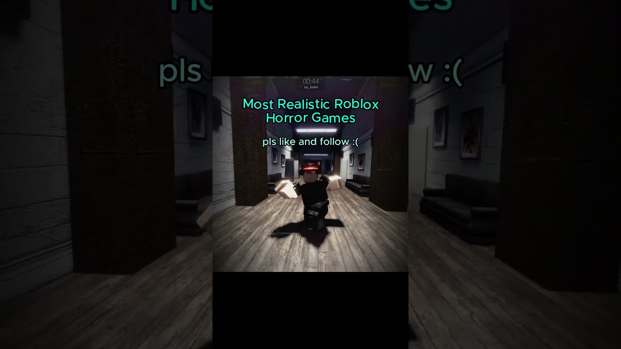 Most Realistic Roblox Horror Games #roblox