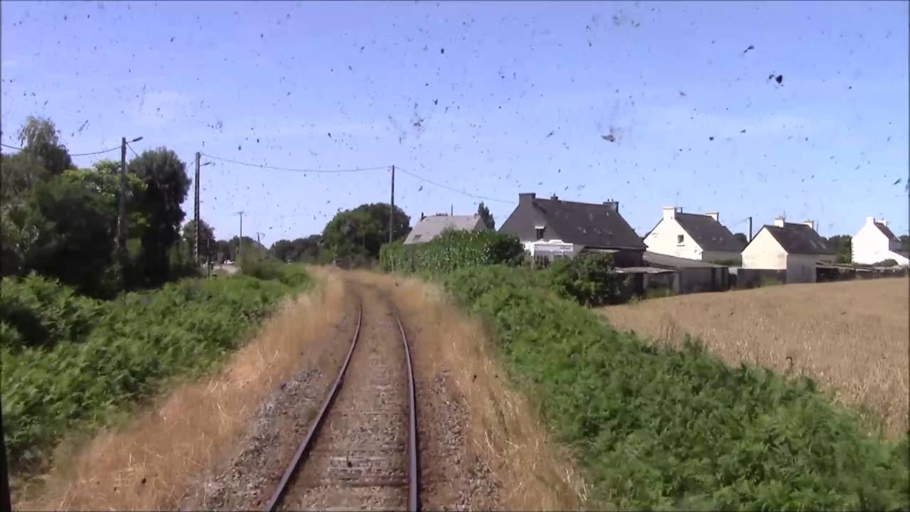 De Auray à Quiberon avec les autorails X2100 du Tir Bouchon