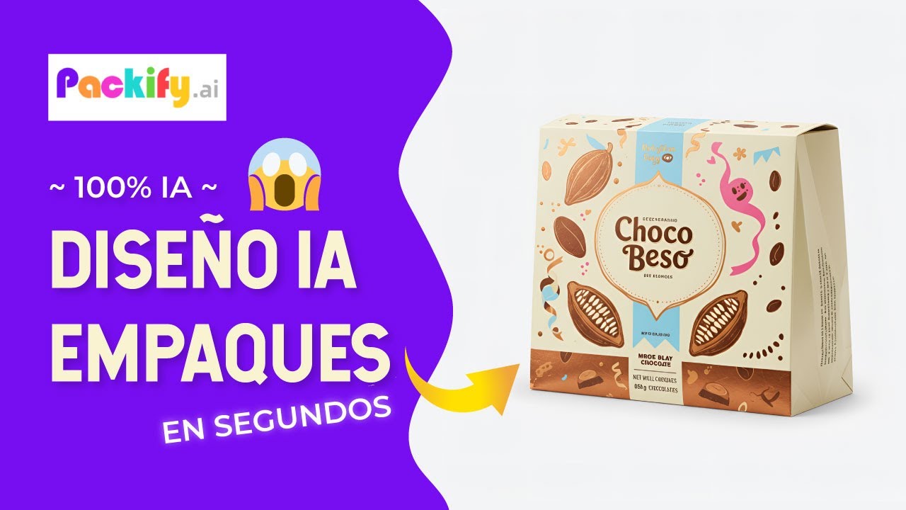 C&oacute;mo CREAR DISE&Ntilde;OS de PACKAGING con IA usando PACKIFY AI
