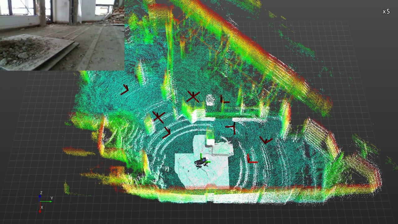 Autonomous Inspection of a Construction Site using the ANYmal Quadruped