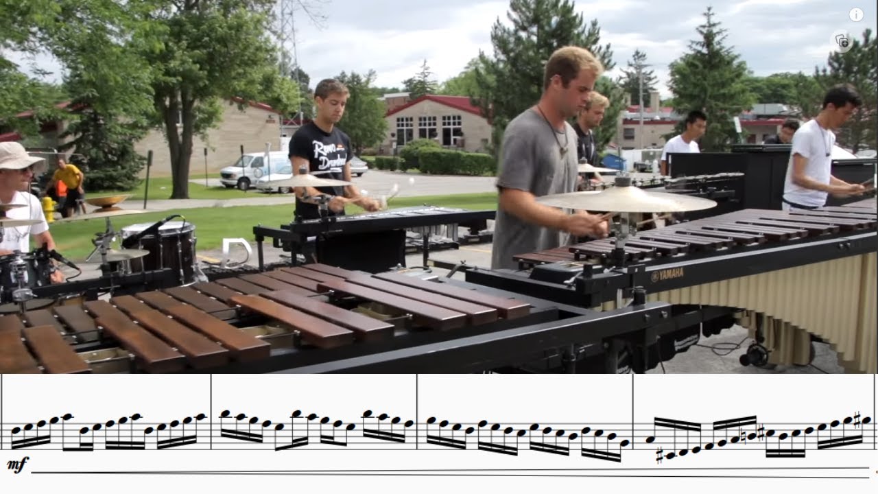 Hornet's Nest - Cavaliers 2018 Front Ensemble (Sheet Music)