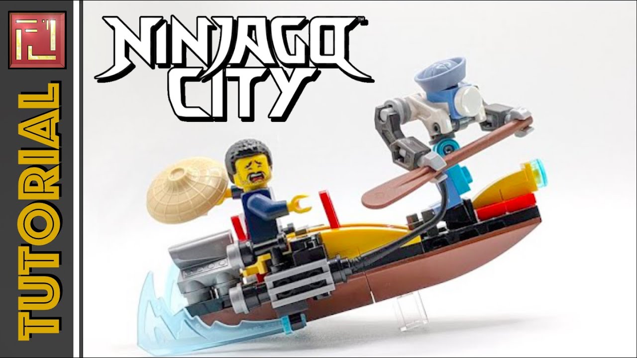 High-Speed Water Taxi | LEGO® Ninjago® City MOCs