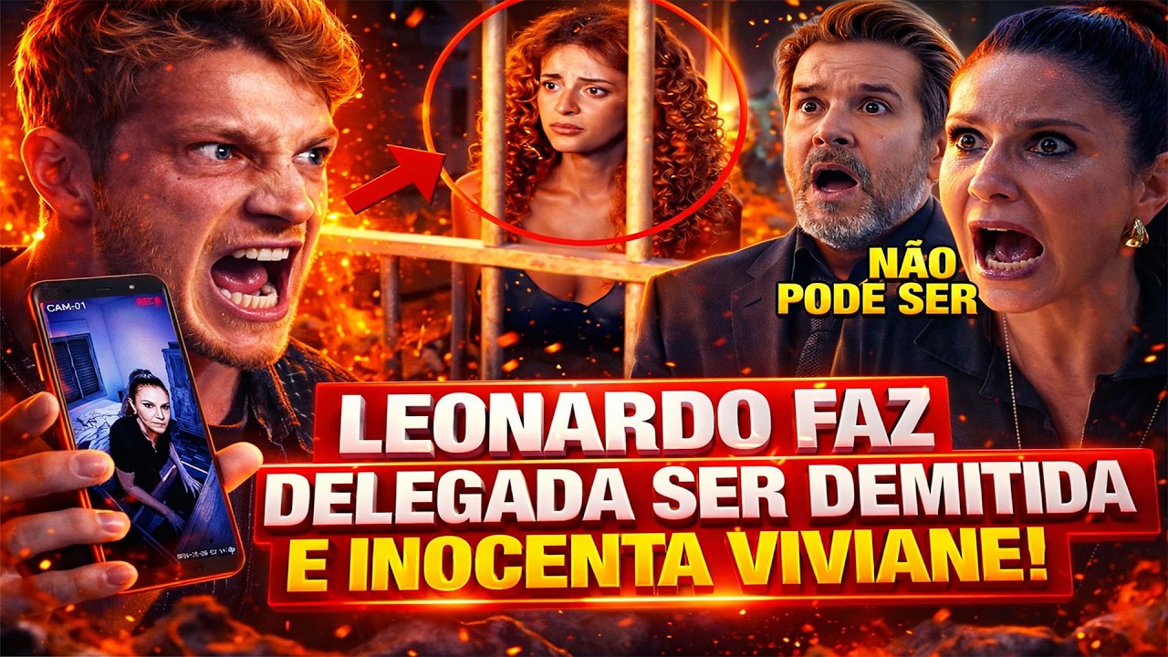 TRÊS GRAÇAS 16/03: DELEGADA DEMITIDA! Plano genial de LEONARDO [Vazou]