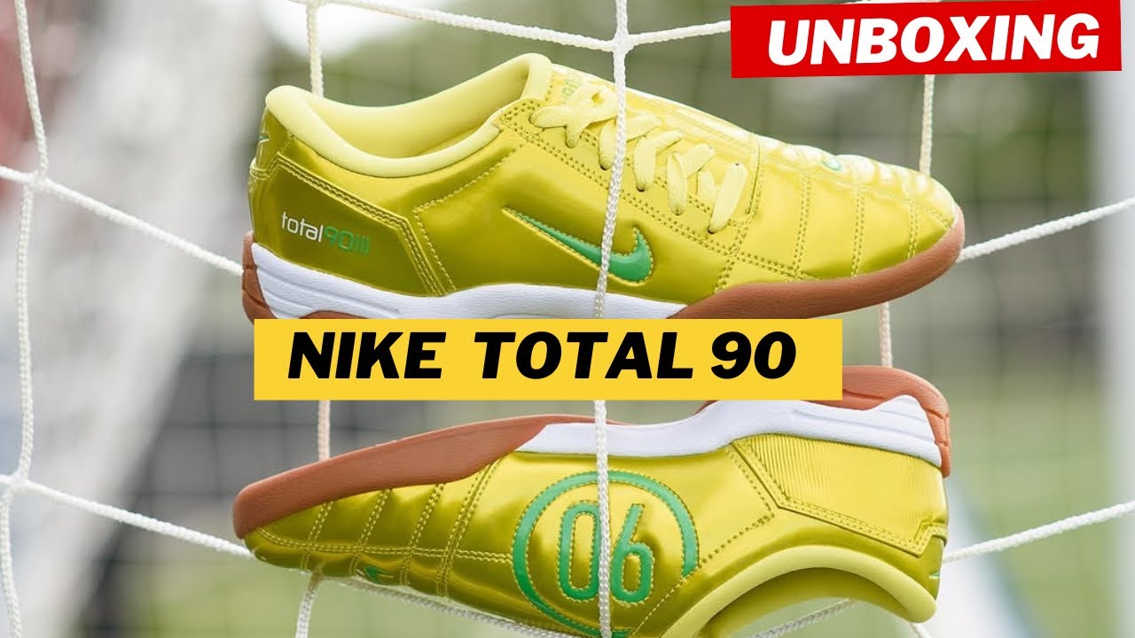 Nike T90 Dynamic Yellow: Las Botas que Usaban los Cracks de los 2000
