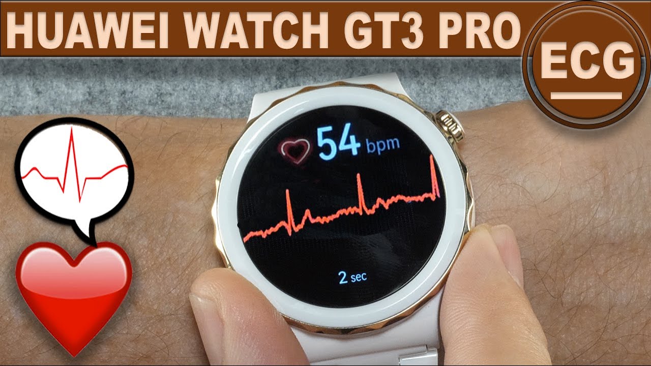Huawei Watch GT 3 Pro  -  ECG Function