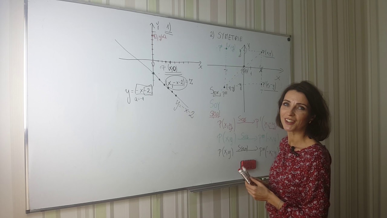 #5 Symetrie w układzie współrzędnych - Geometria analityczna